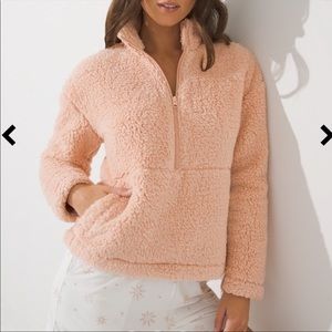 Soma half zip Sherpa